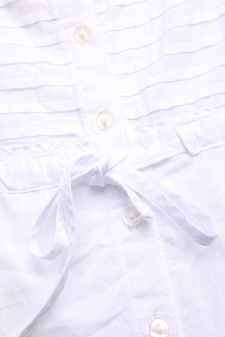Carou Ohne Label Kurzarm-Bluse Mit Stickereien