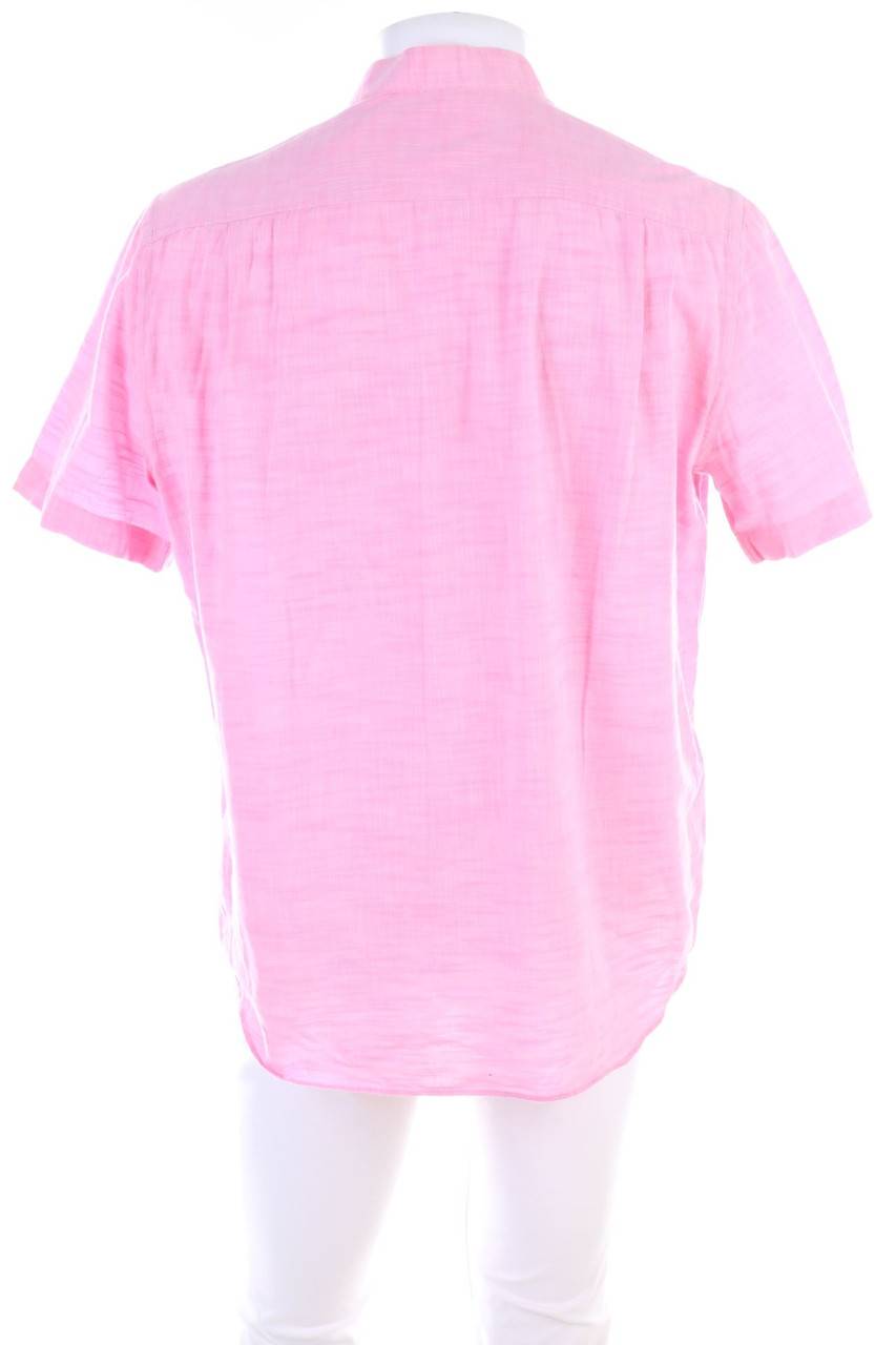 Carou Ohne Label Kurzarm-Hemd Casual Uni