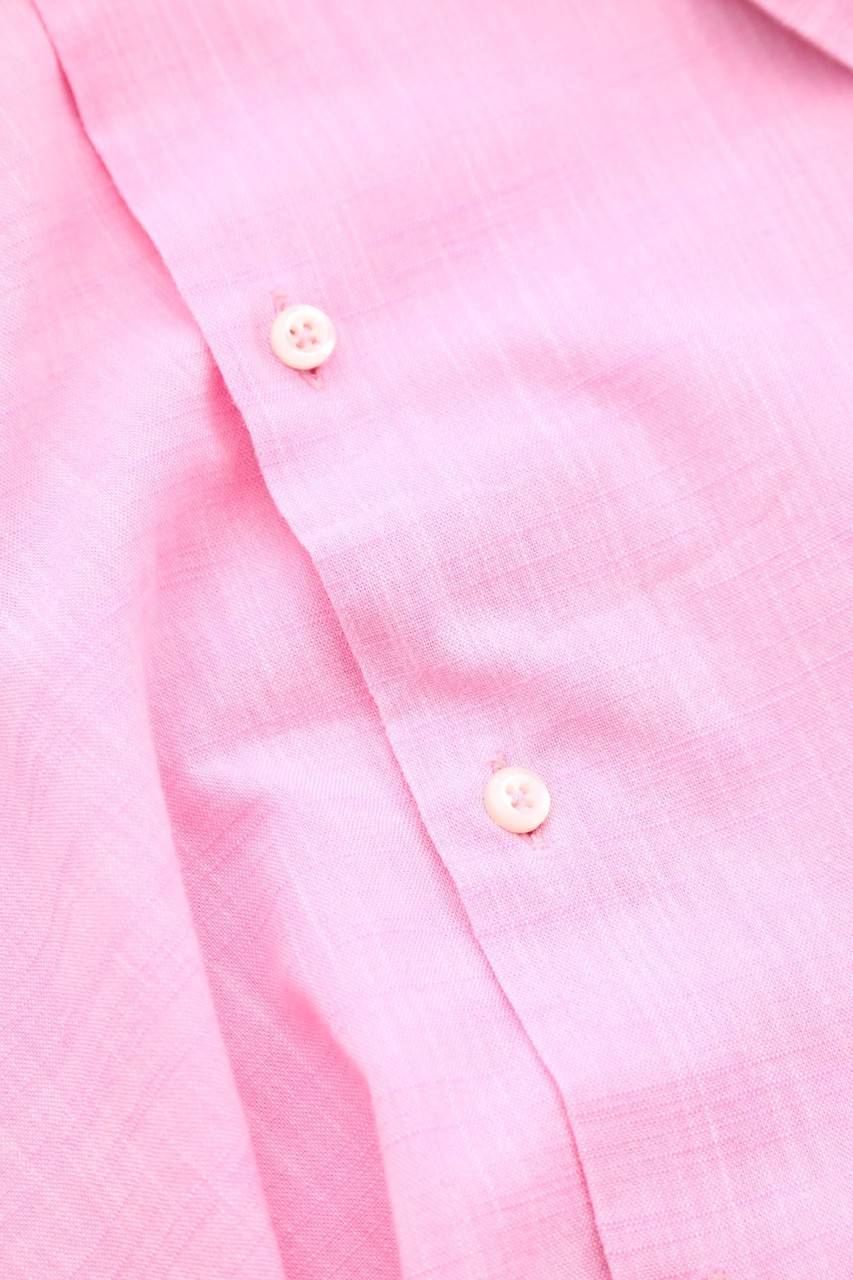 Carou Ohne Label Kurzarm-Hemd Casual Uni