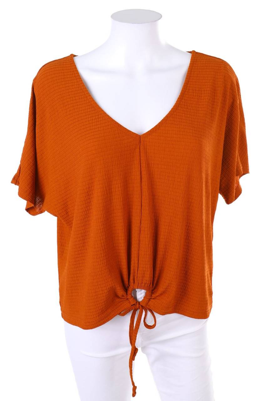 Carou Ohne Label Kurzarm-Shirt mit Schleife