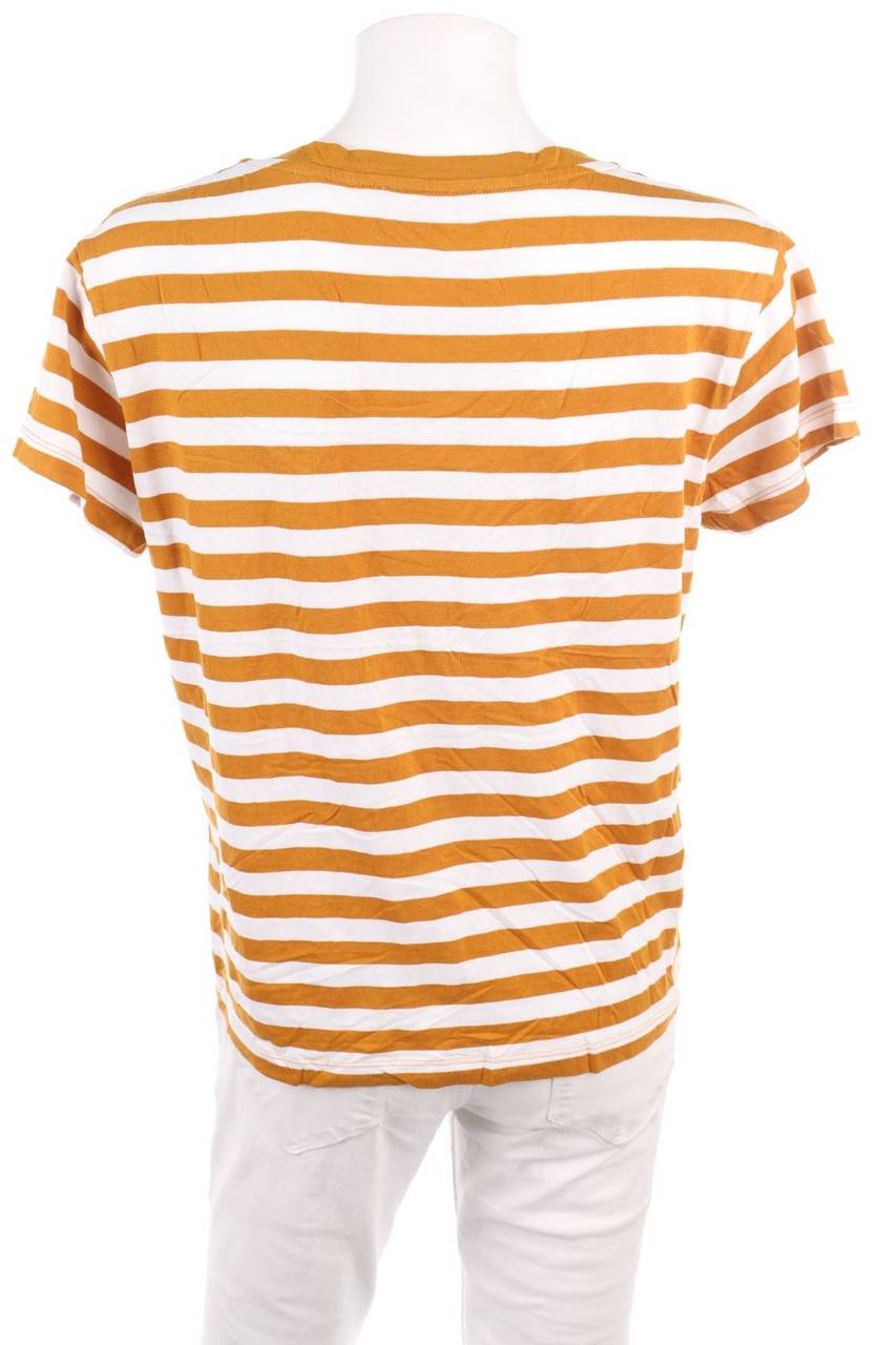 Carou Ohne Label Kurzarm-Shirt Mit Streifen