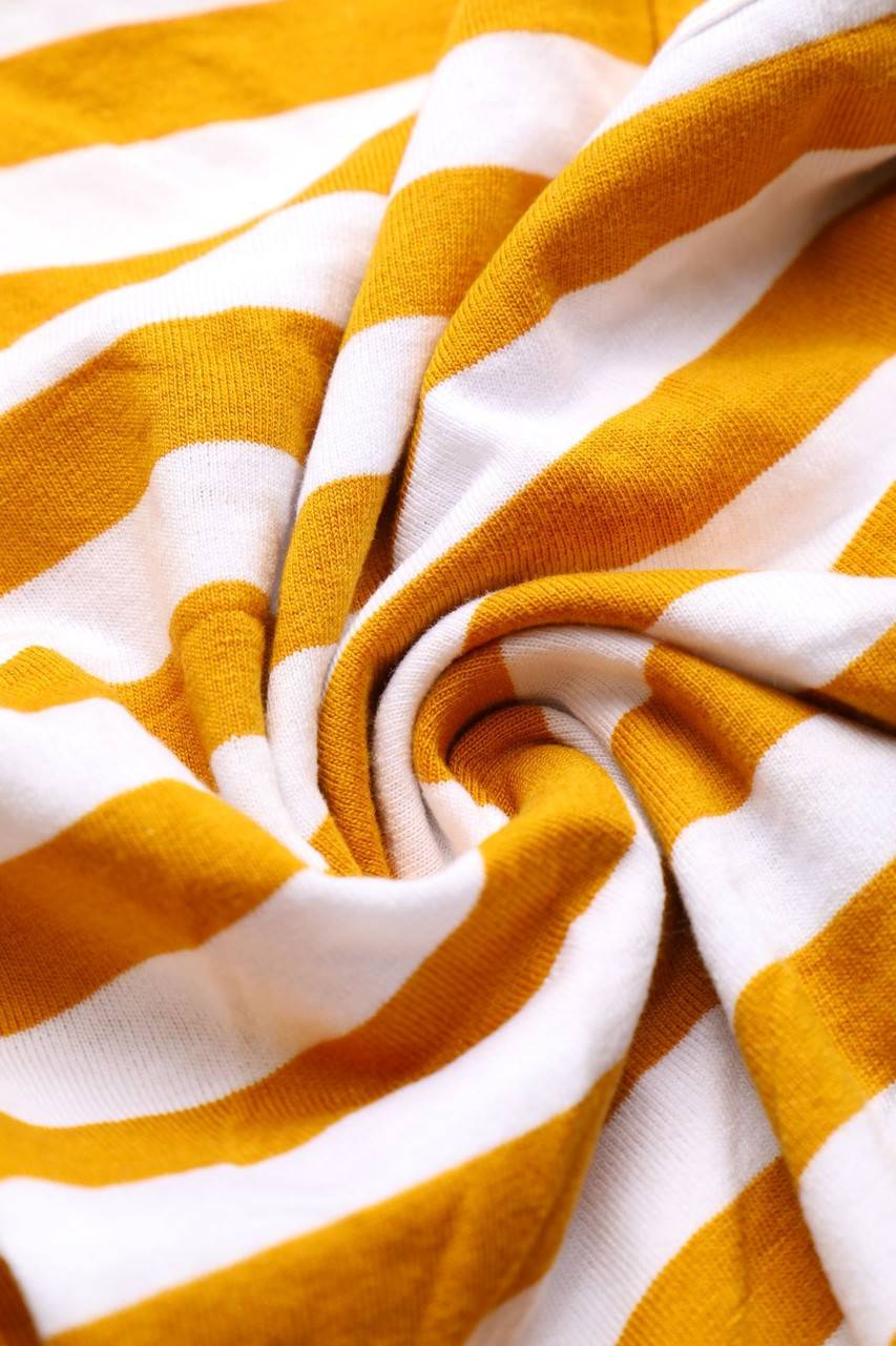 Carou Ohne Label Kurzarm-Shirt Mit Streifen