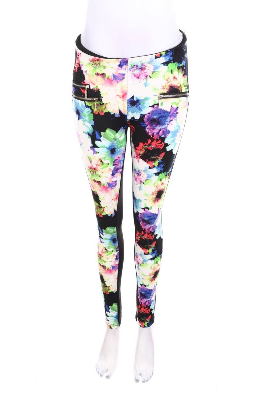 Carou Ohne Label Leggings mit Blumen-Print