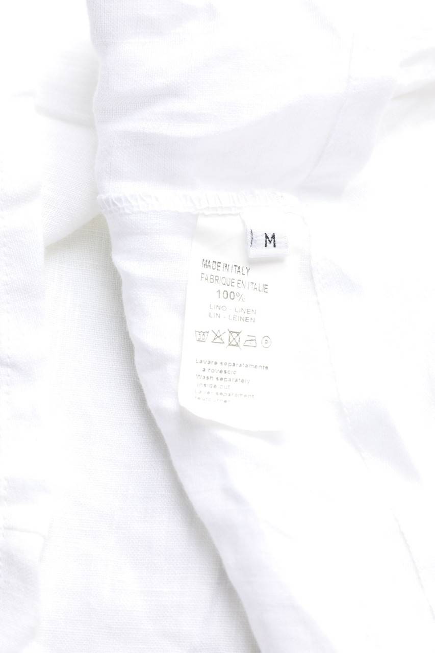 Carou Ohne Label Leinenbluse Mit Rüschen