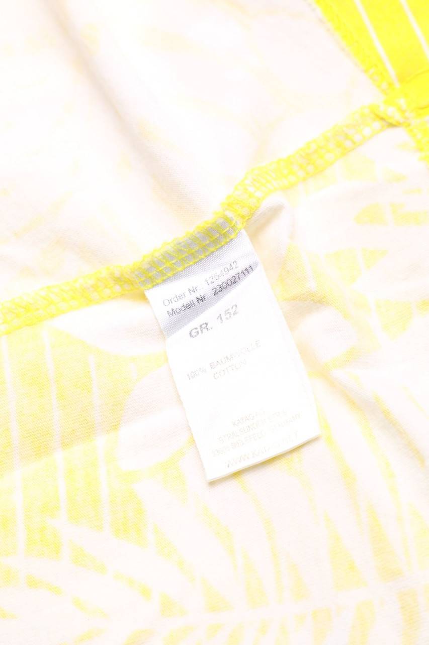 Carou Ohne Label Long-Top Mit Tropical Print