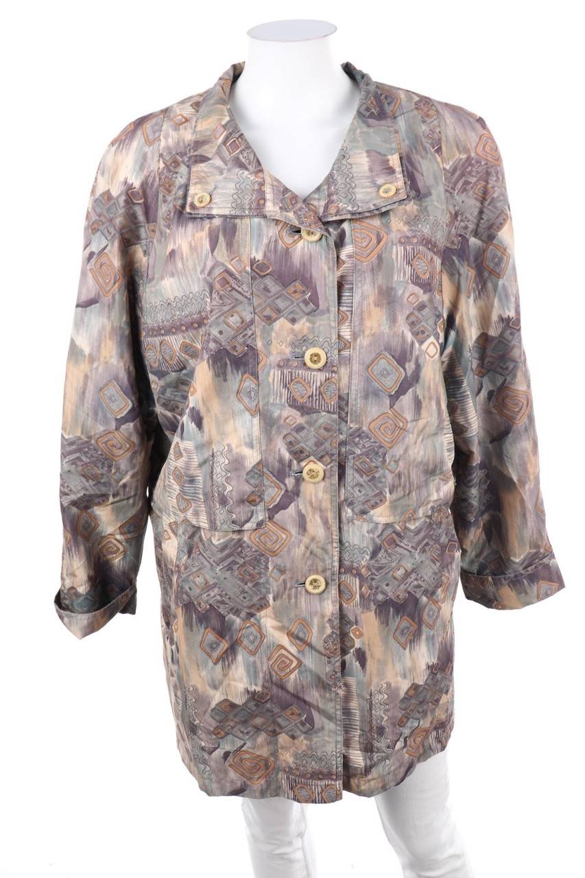 Carou Ohne Label Mantel mit Muster