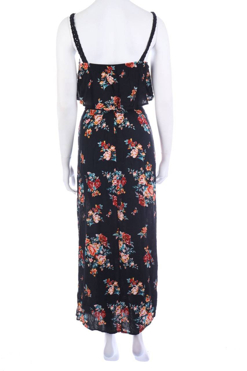 Carou Ohne Label Maxi-Kleid Mit Blumen-Print