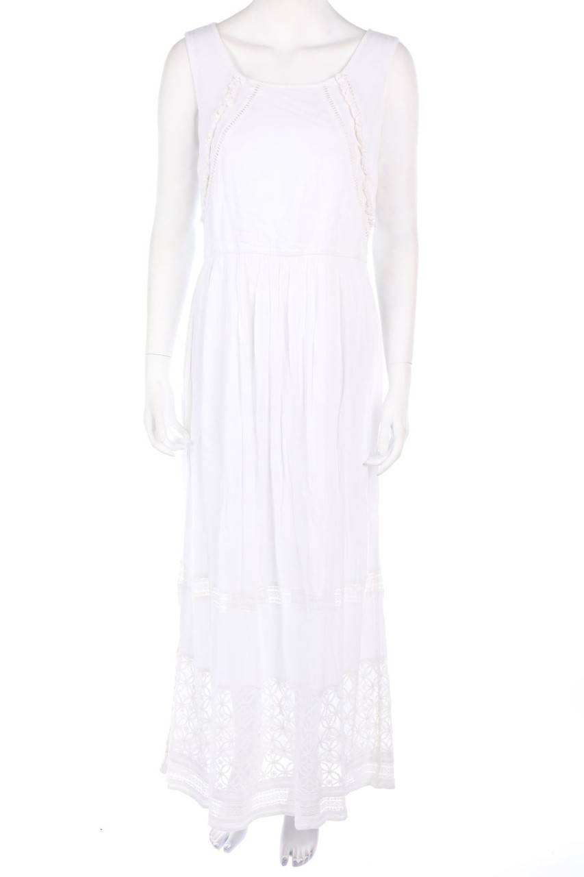 Carou Ohne Label Maxi-Kleid mit Spitze