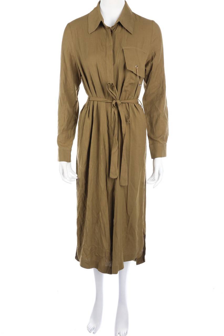 Carou Ohne Label Midikleid mit Applikationen