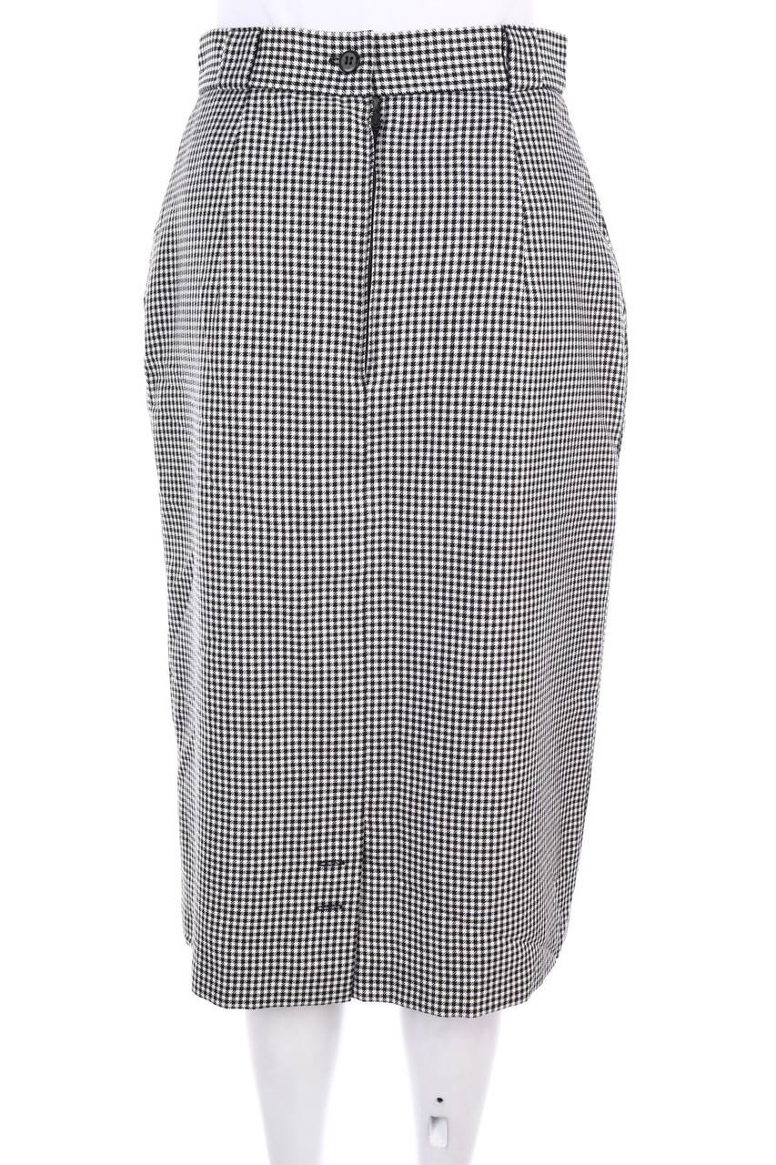 Carou Ohne Label Midirock Mit Karo-Muster