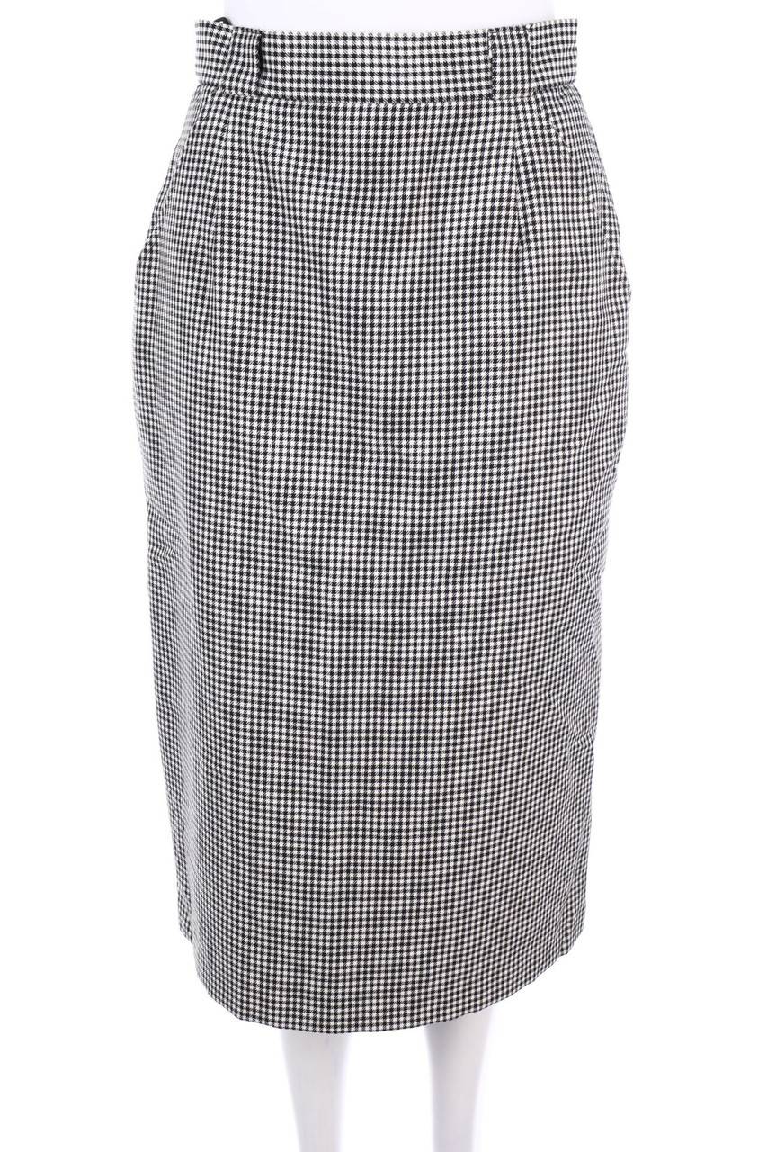 Carou Ohne Label Midirock mit Karo-Muster