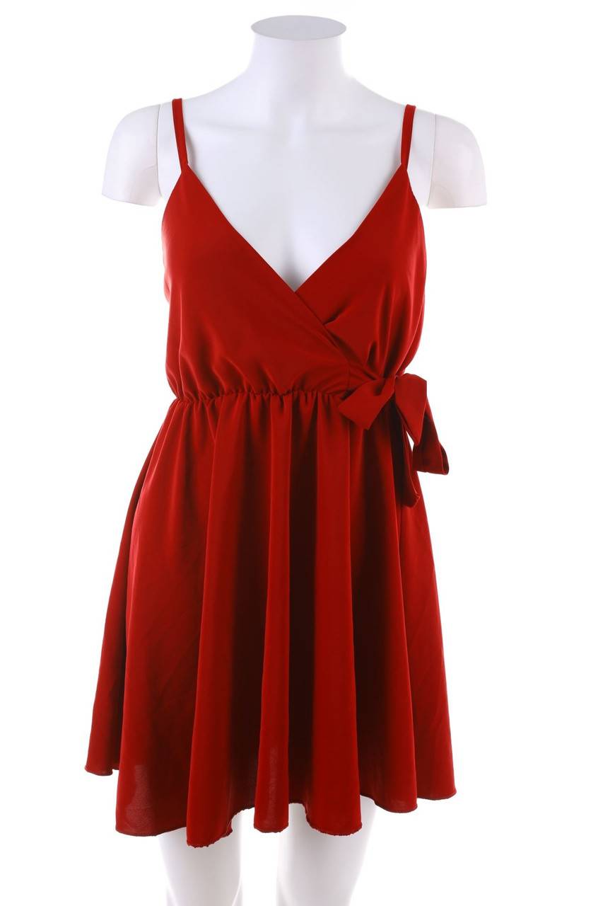 Carou Ohne Label Minikleid in Wickel-Optik