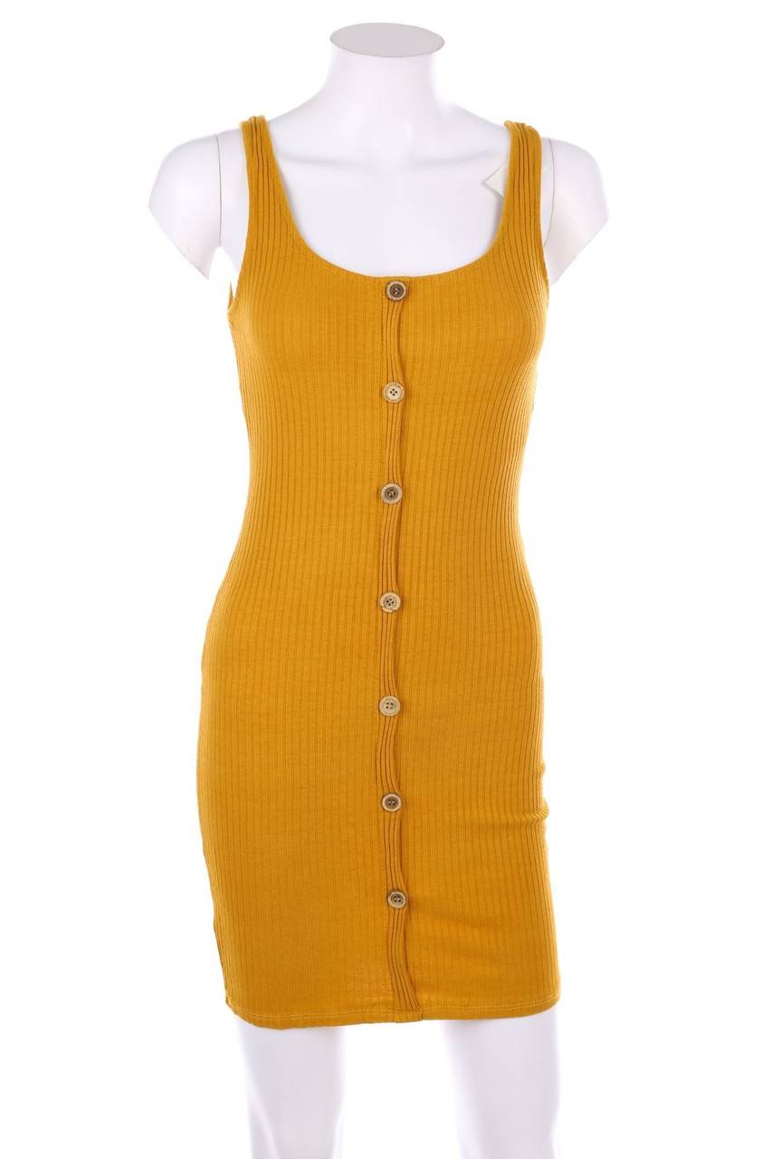 Carou Ohne Label Minikleid mit Knöpfen