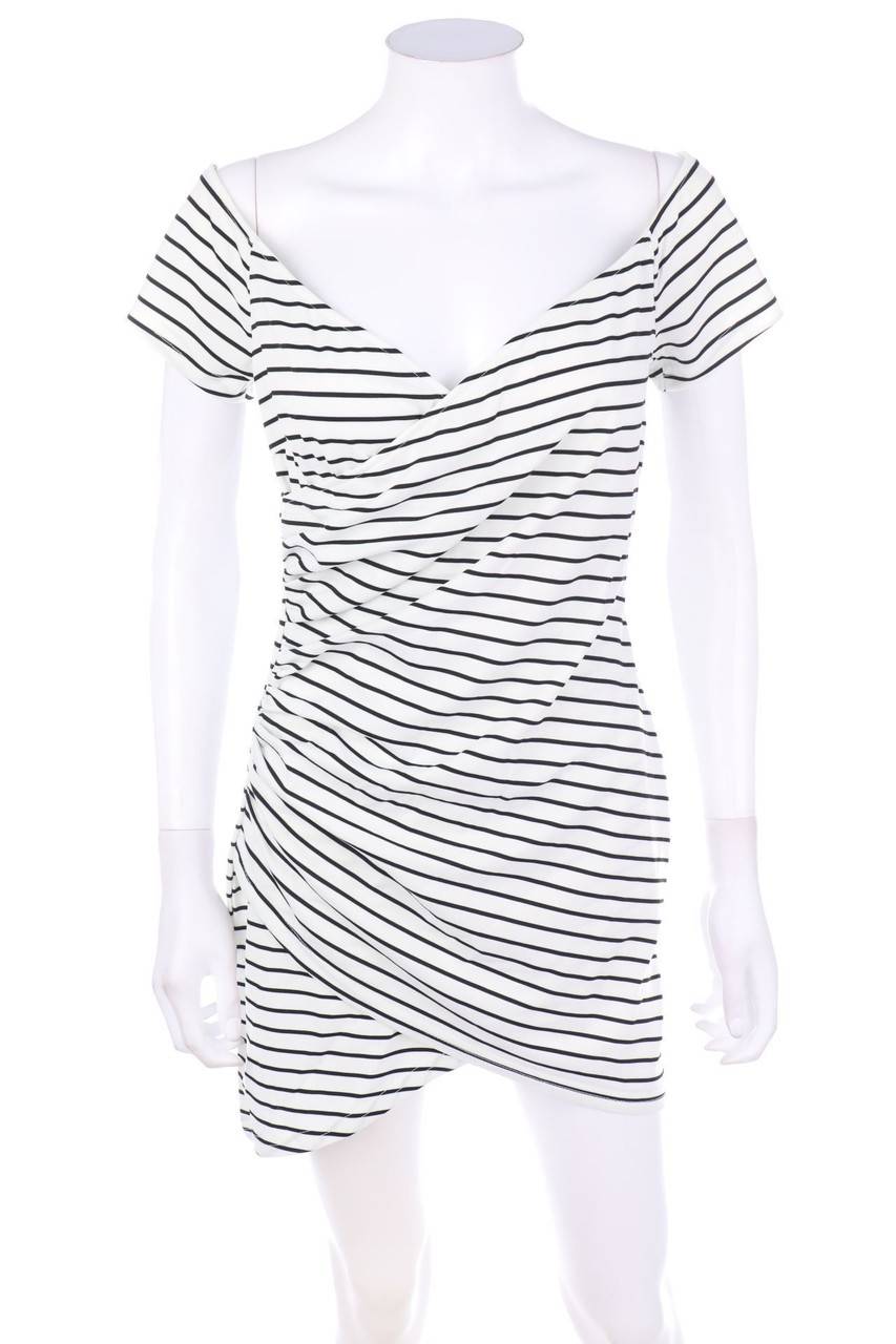 Carou Ohne Label Minikleid mit Streifen