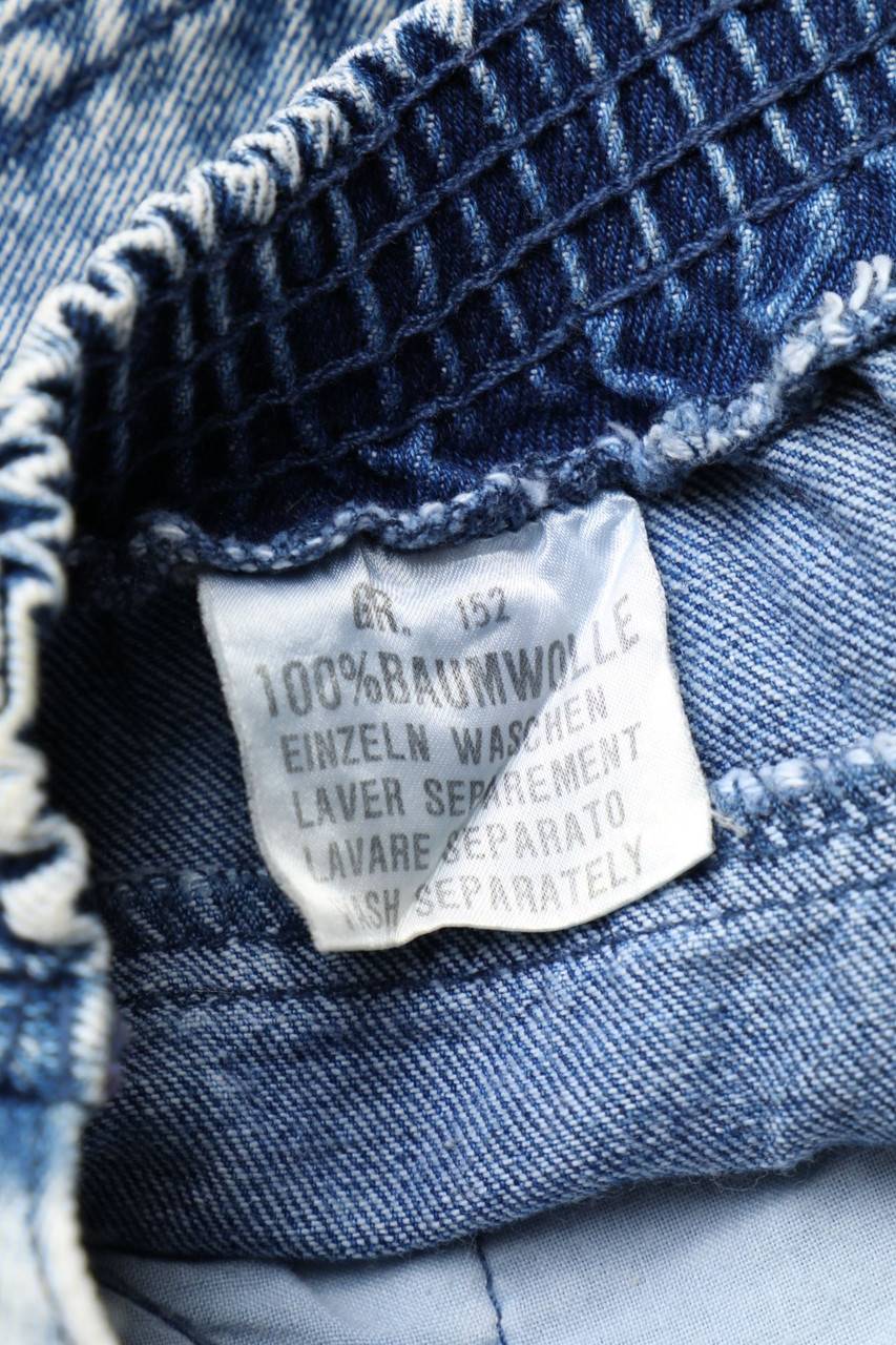 Carou Ohne Label Moonwashed-Denim-Rock