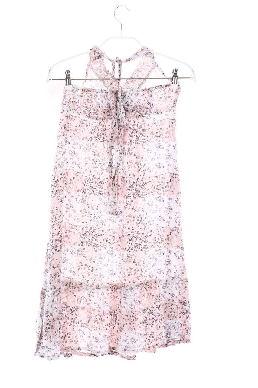 Carou Ohne Label Neckholder-Kleid Mit Blumen-Print