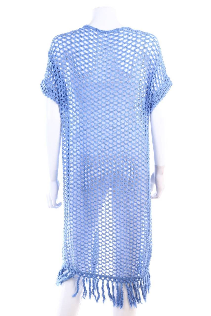 Carou Ohne Label Netz-Cardigan Mit Fransen