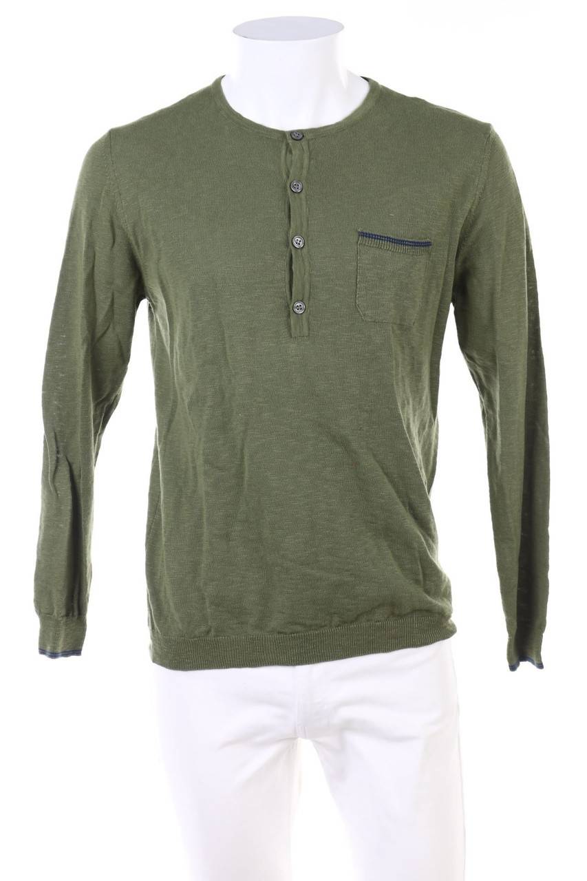 Carou Ohne Label Pullover mit aufgesetzten Taschen
