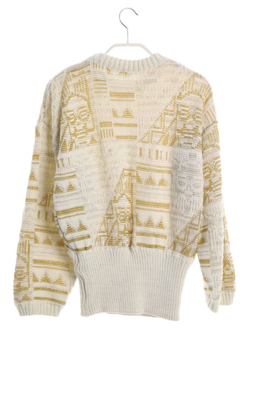 Carou Ohne Label Pullover Mit Metallic-Effekt