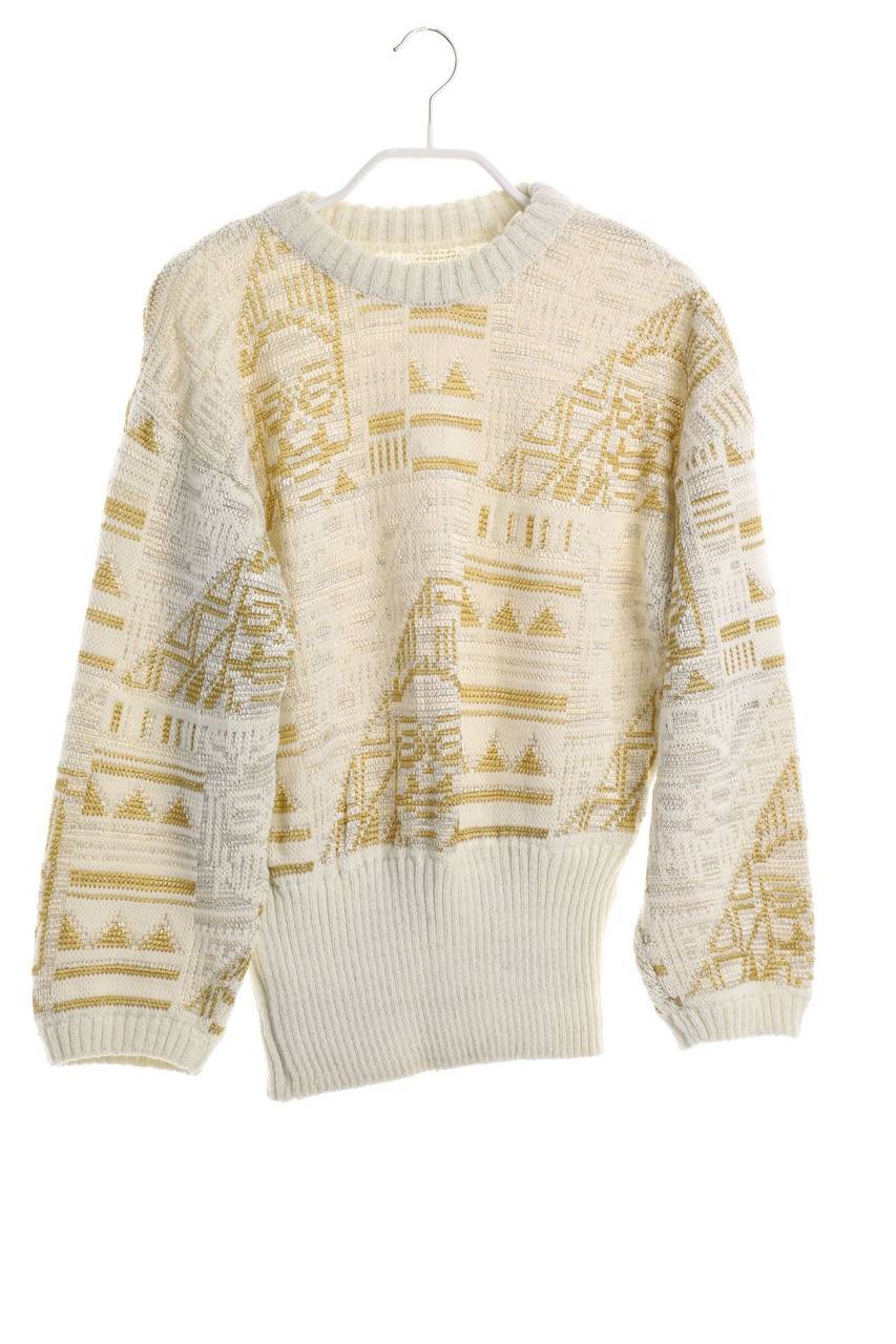 Carou Ohne Label Pullover mit Metallic-Effekt