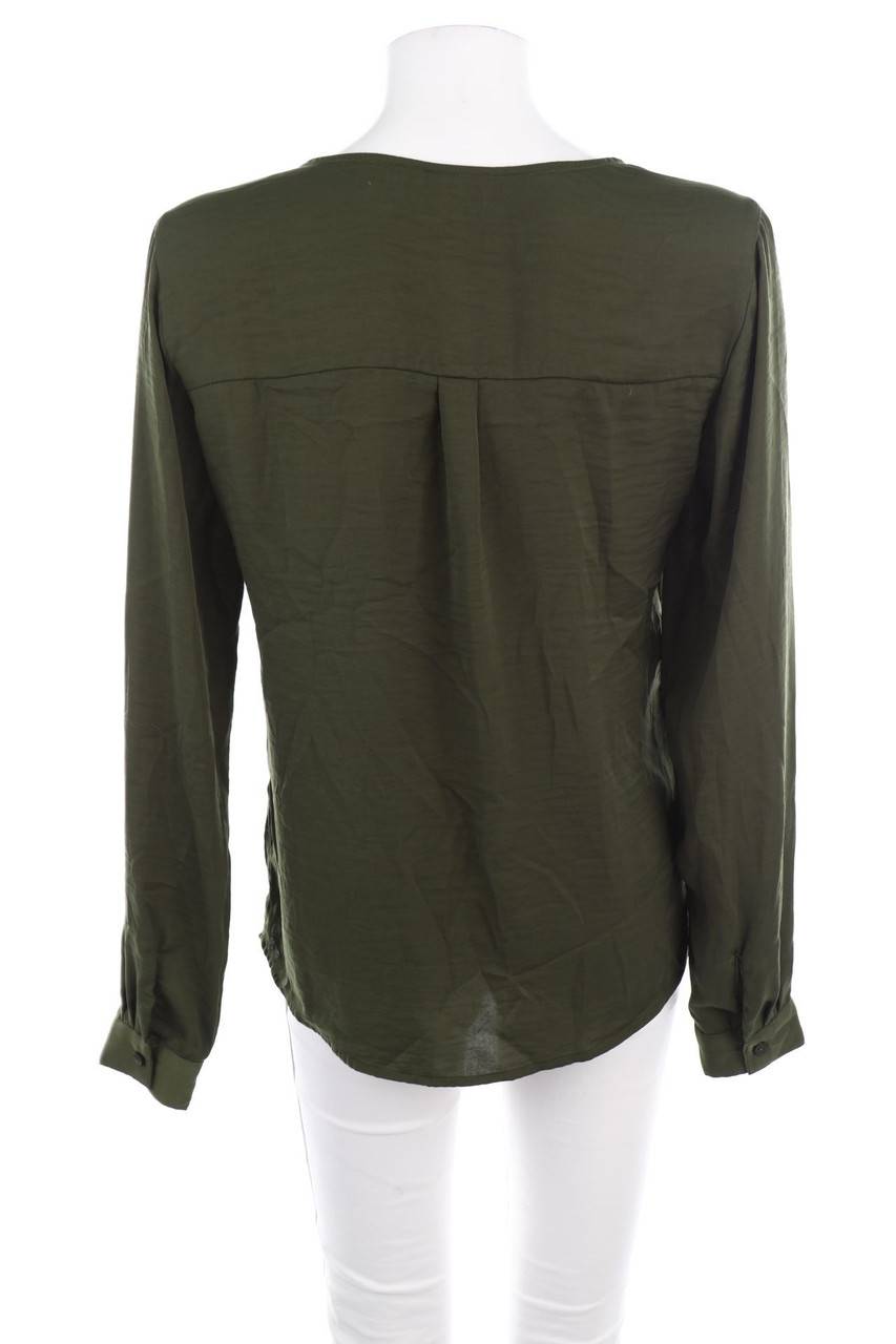 Carou Ohne Label Satin-Bluse