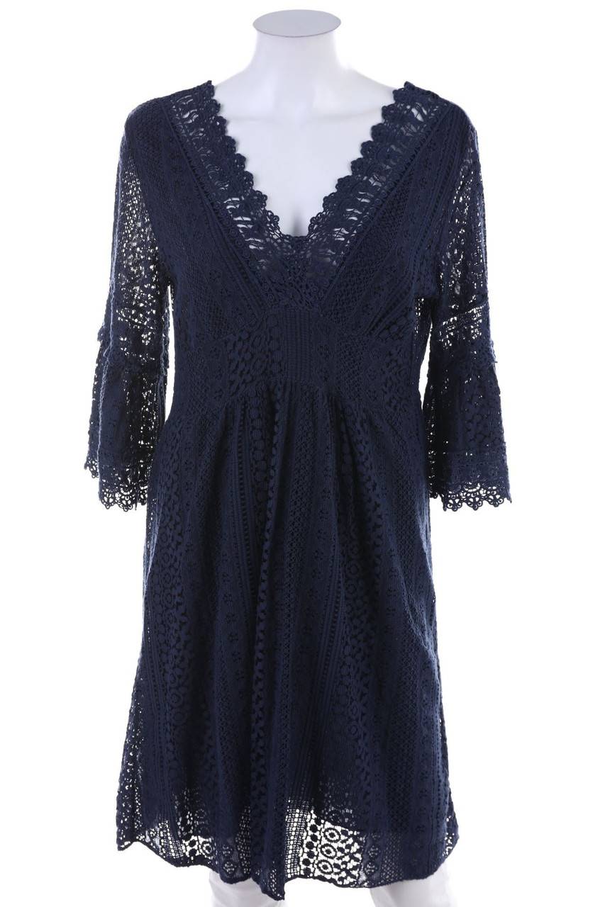 Carou Ohne Label Spitzen-Boho-Kleid