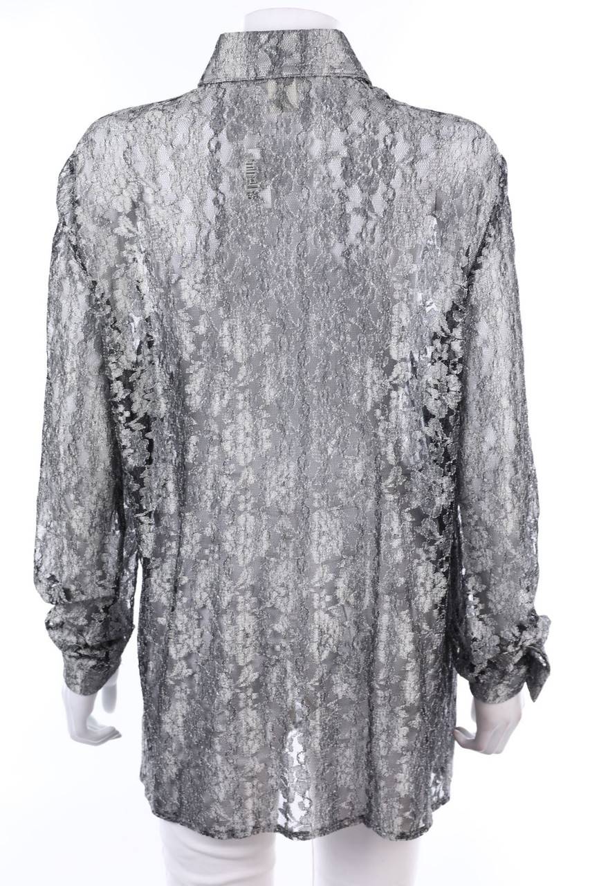 Carou Ohne Label Spitzen-Hemd-Bluse