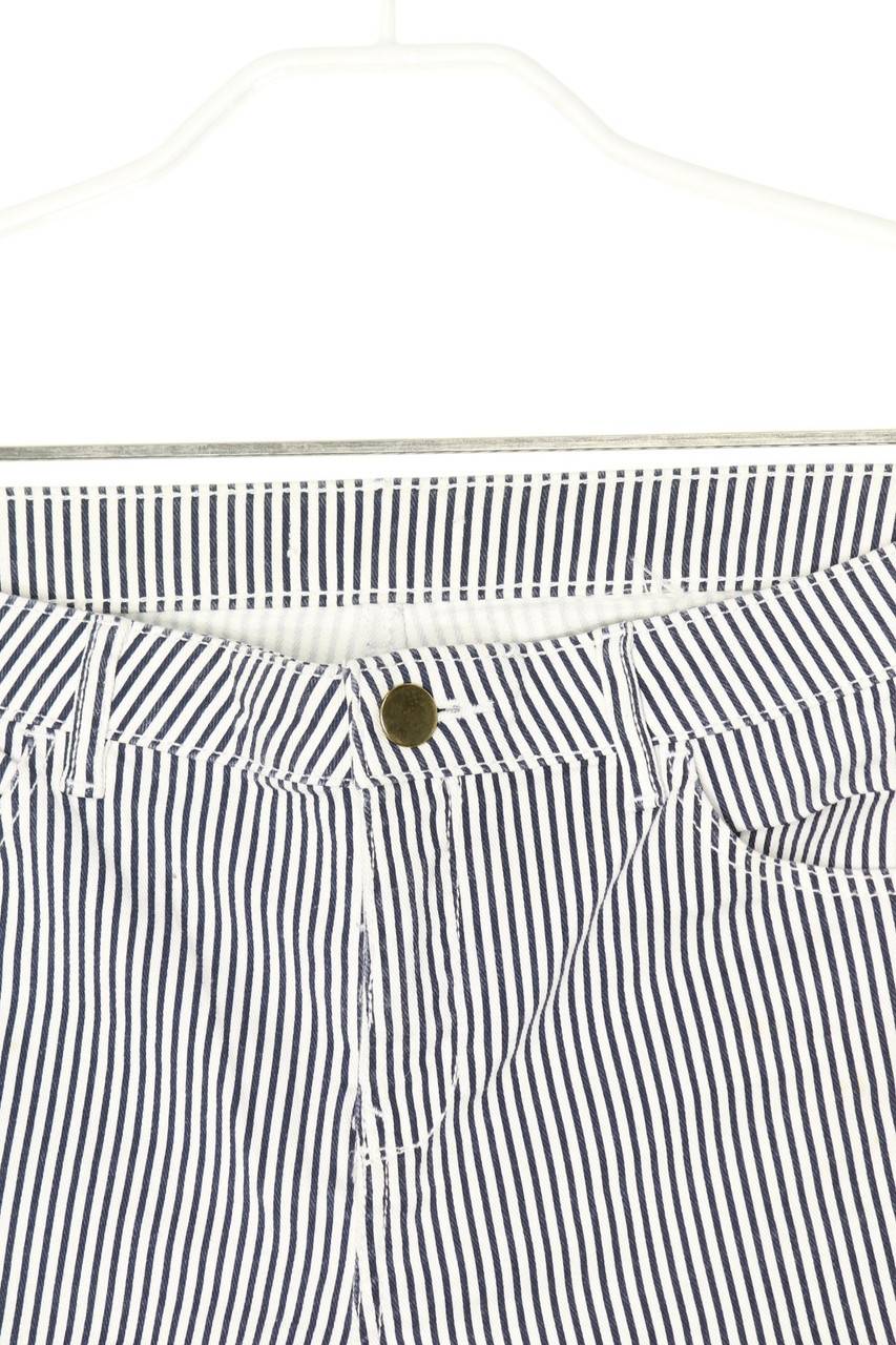 Carou Ohne Label Streifen-Jeans-Shorts