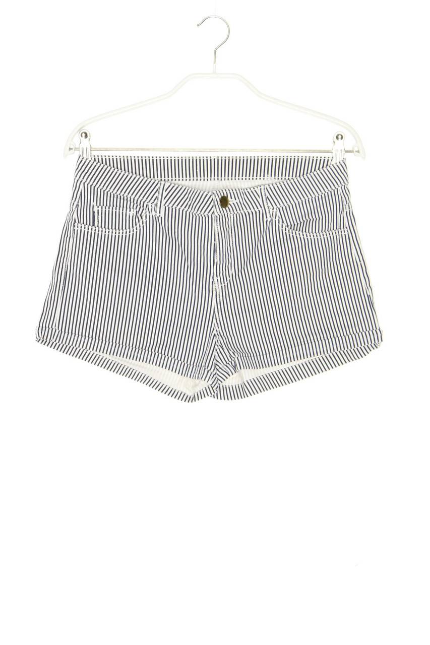 Carou Ohne Label Streifen-Jeans-Shorts