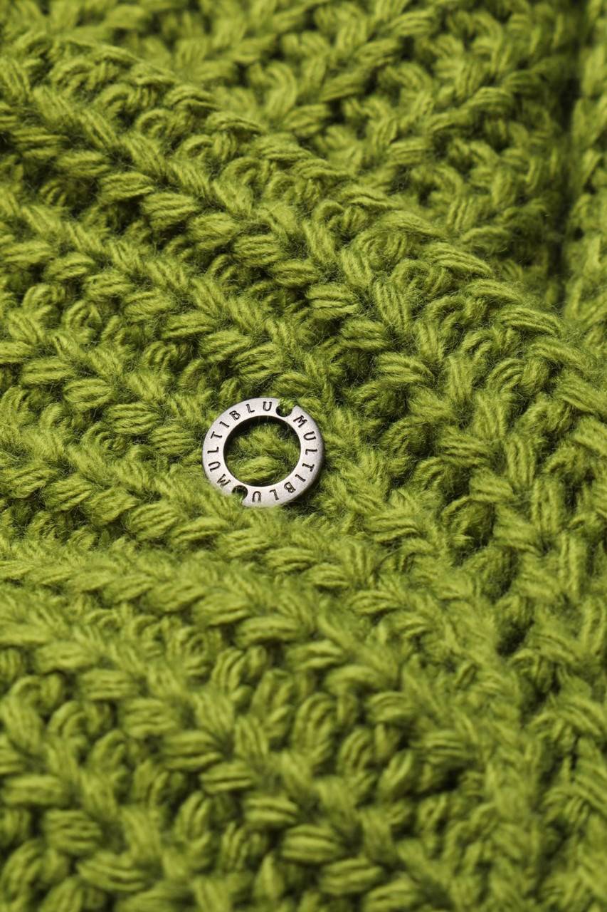 Carou Ohne Label Strick-Pullover Mit Rollkragen