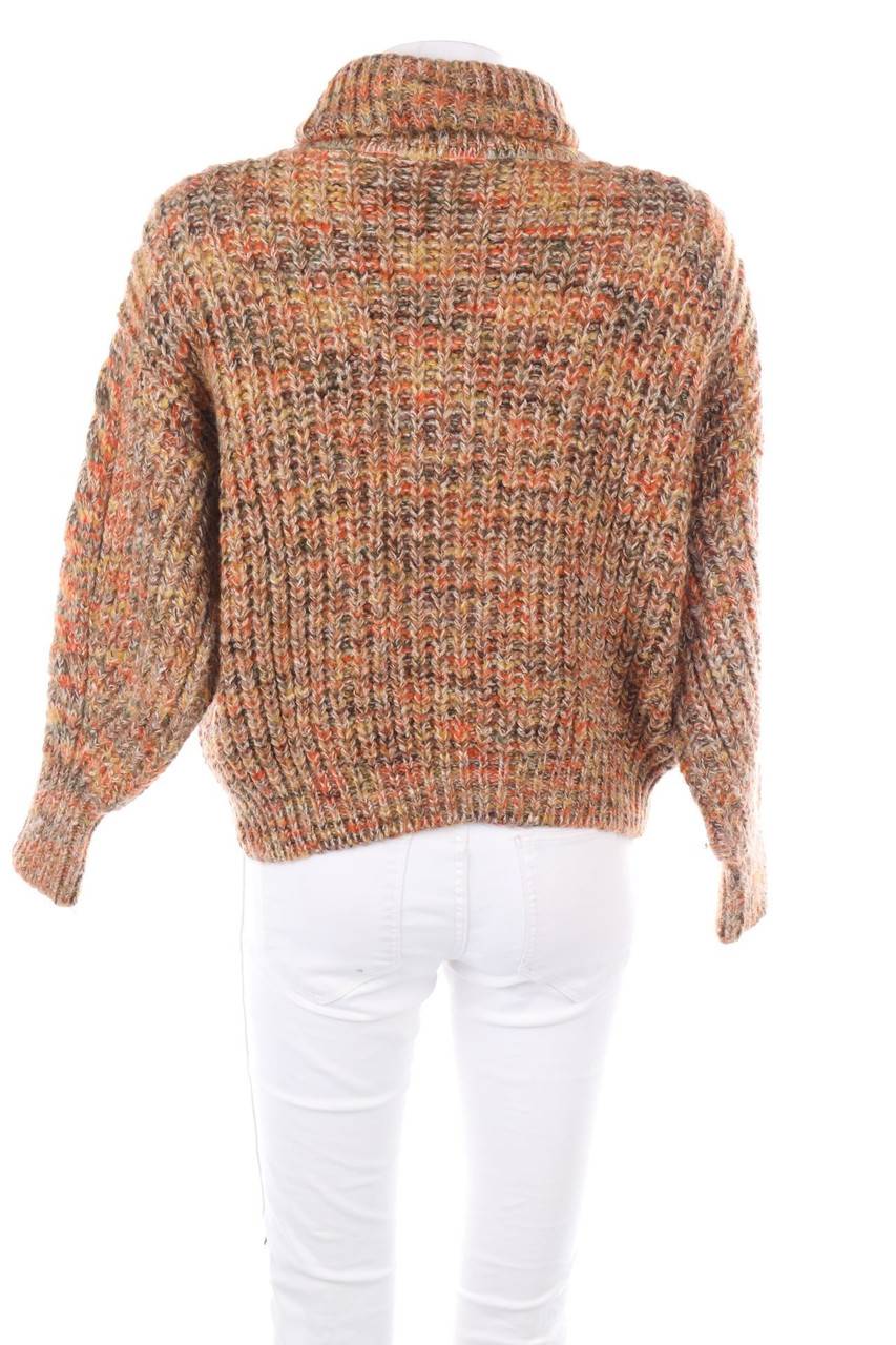 Carou Ohne Label Strick-Pullover Mit Rollkragen
