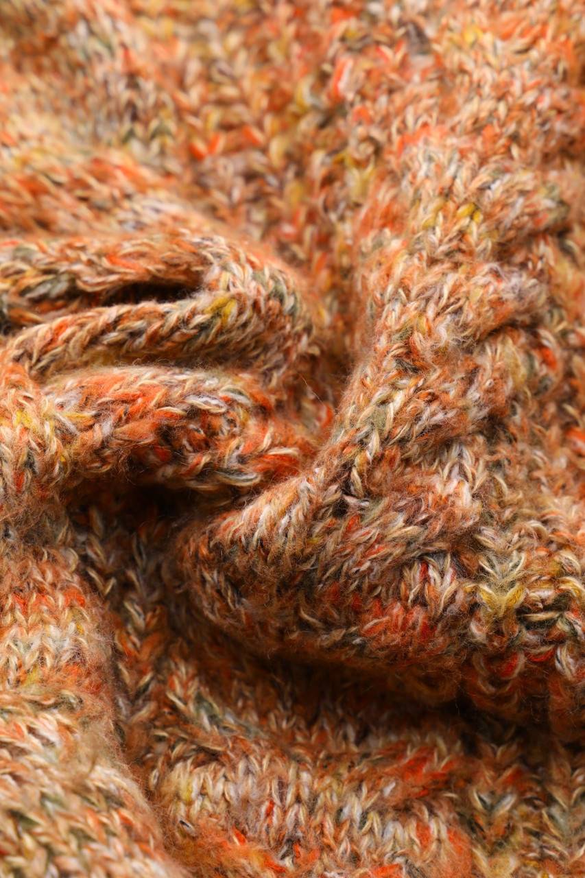 Carou Ohne Label Strick-Pullover Mit Rollkragen