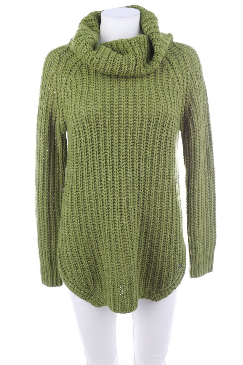 Carou Ohne Label Strick-Pullover mit Rollkragen