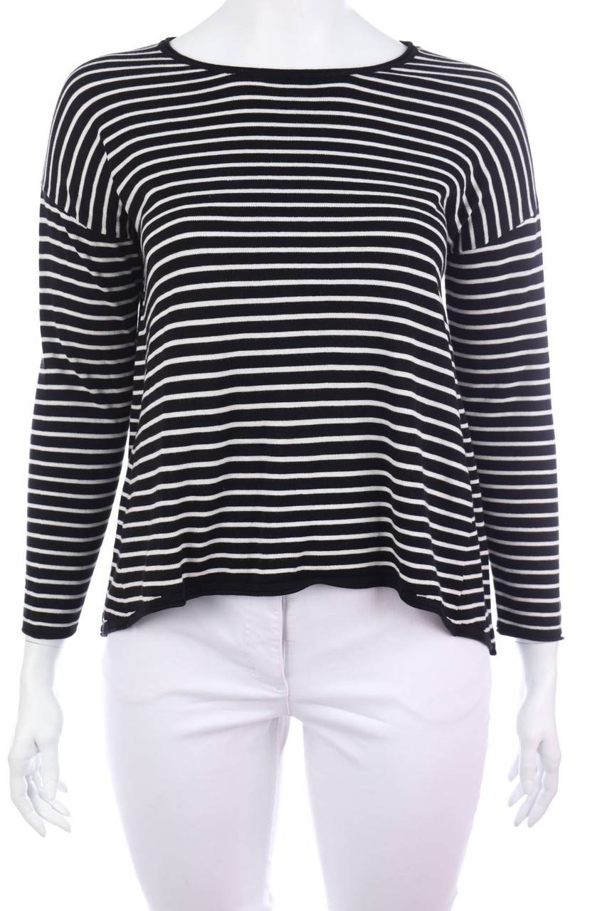 Carou Ohne Label Strick-Pullover mit Streifen