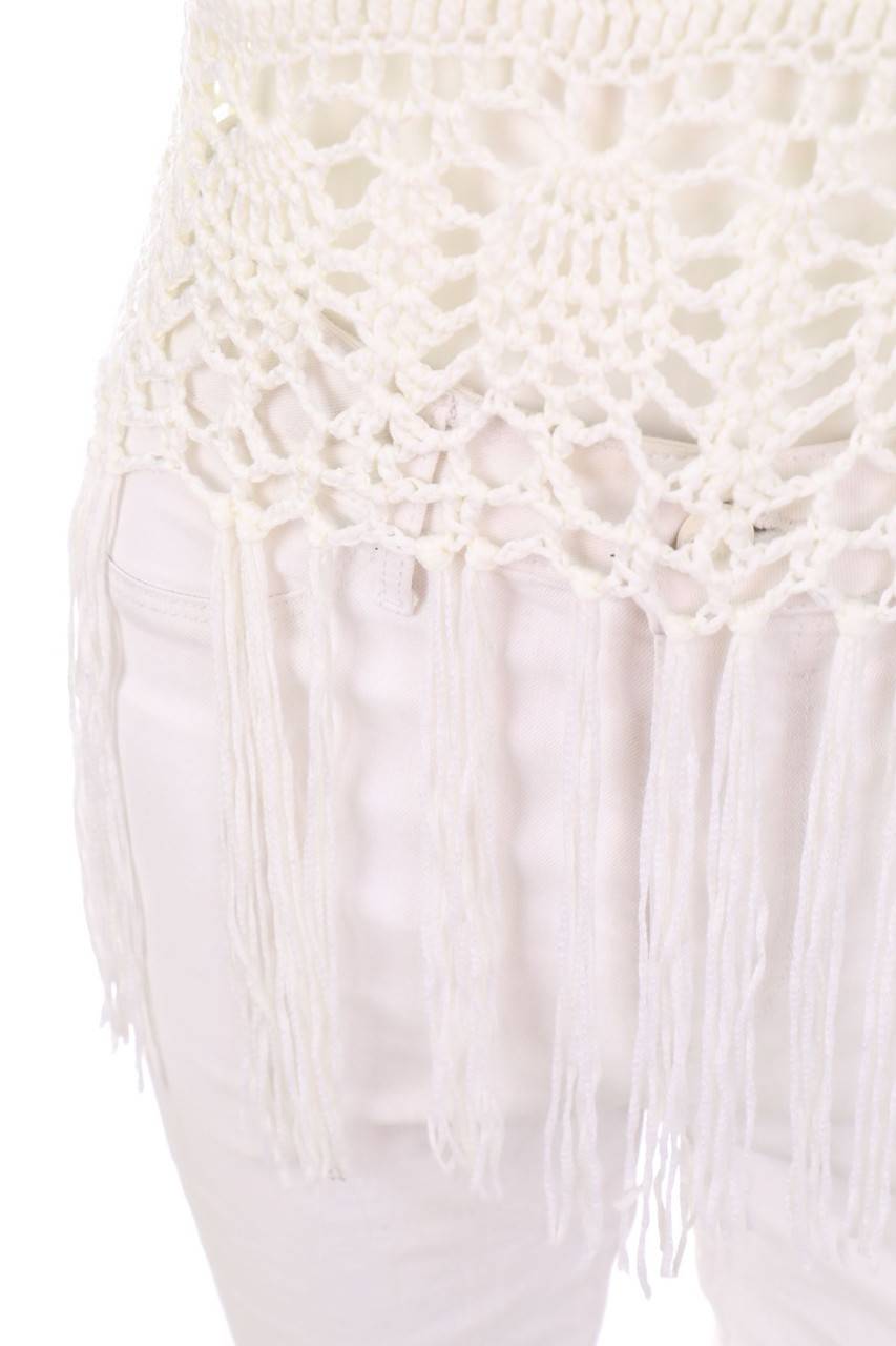 Carou Ohne Label Strick-Top Mit Fransen