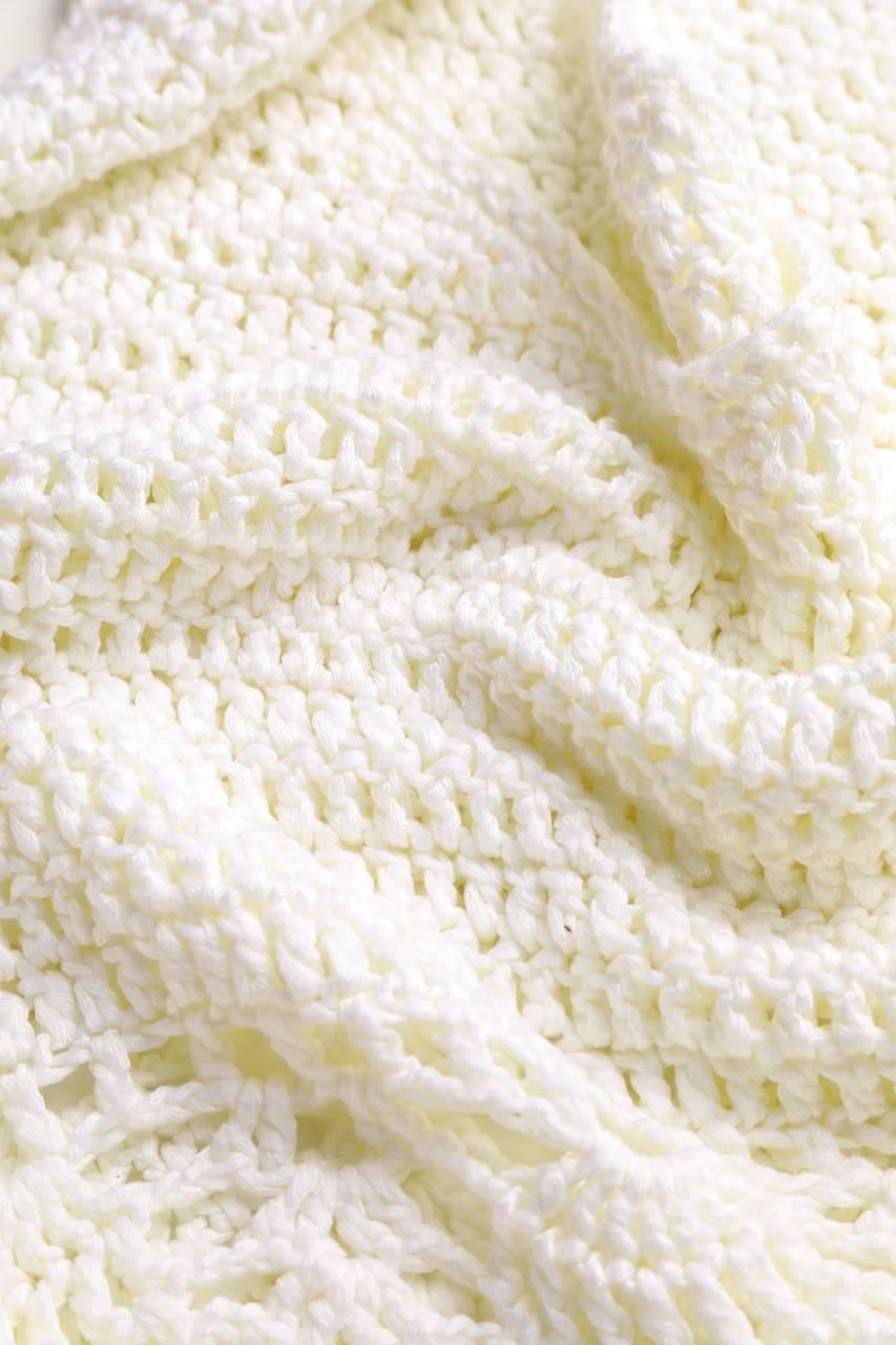 Carou Ohne Label Strick-Top Mit Fransen