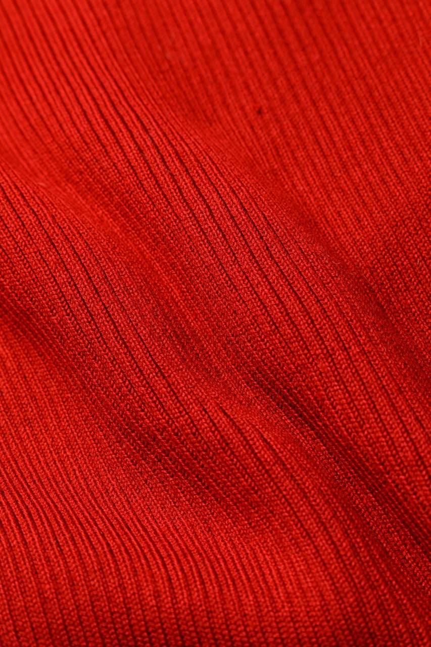 Carou Ohne Label Strickkleid Mit Rollkragen