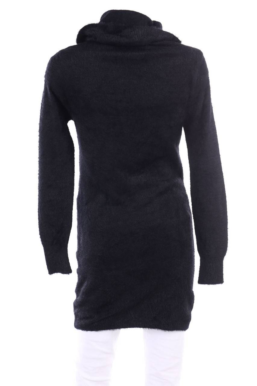 Carou Ohne Label Strickkleid Mit Rollkragen