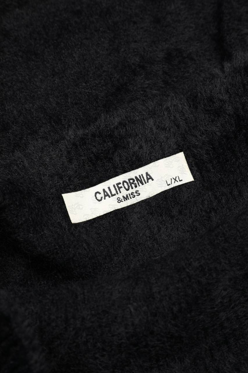 Carou Ohne Label Strickkleid Mit Rollkragen