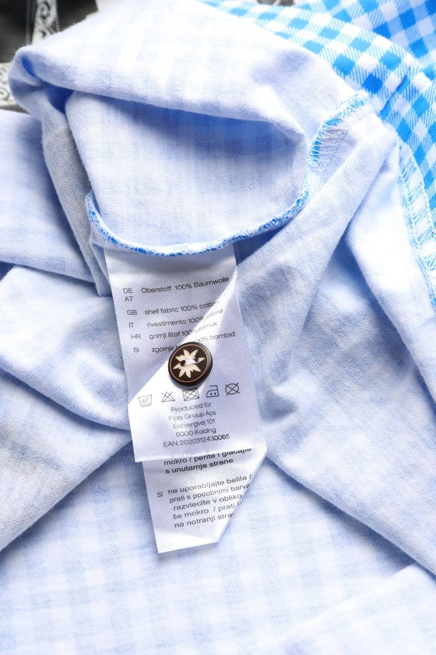 Carou Ohne Label T-Shirt Im Trachten-Stil