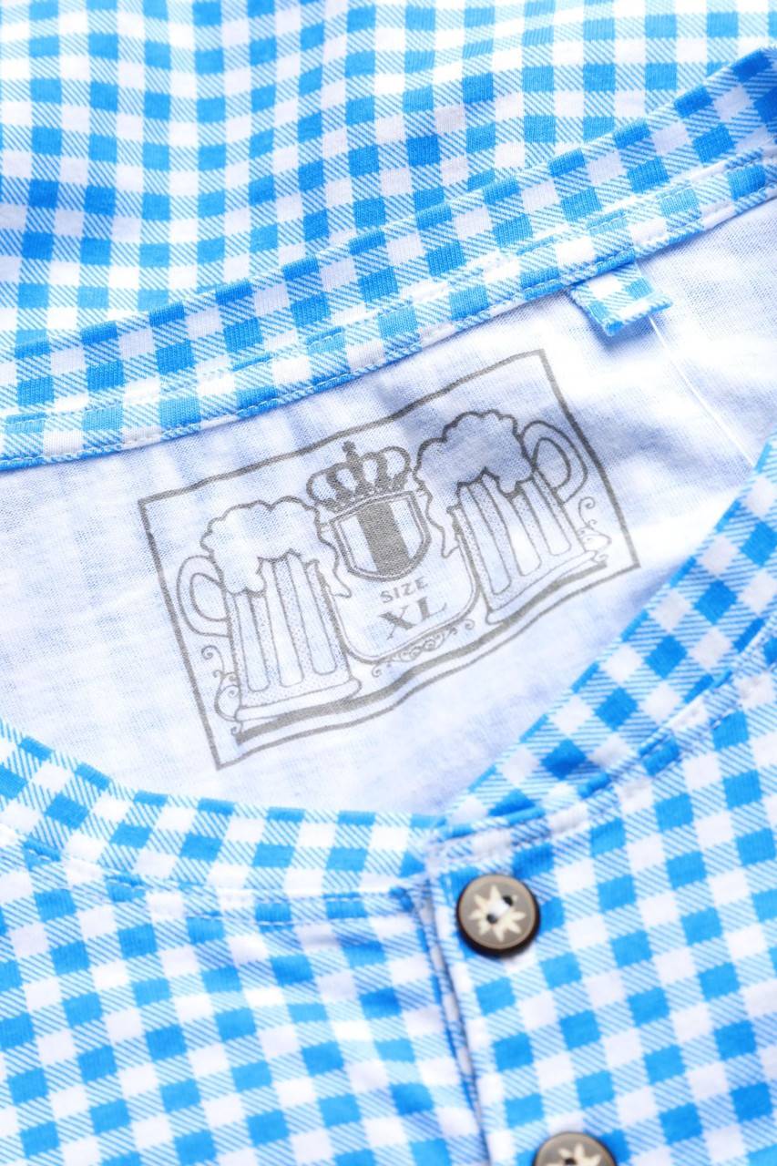 Carou Ohne Label T-Shirt Im Trachten-Stil