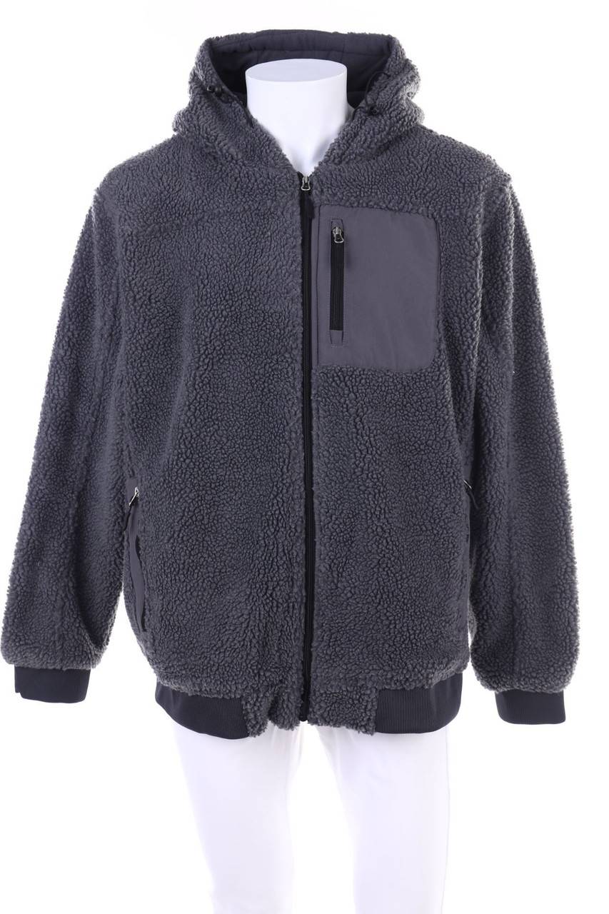 Carou Ohne Label Teddy-Jacke mit Kapuze