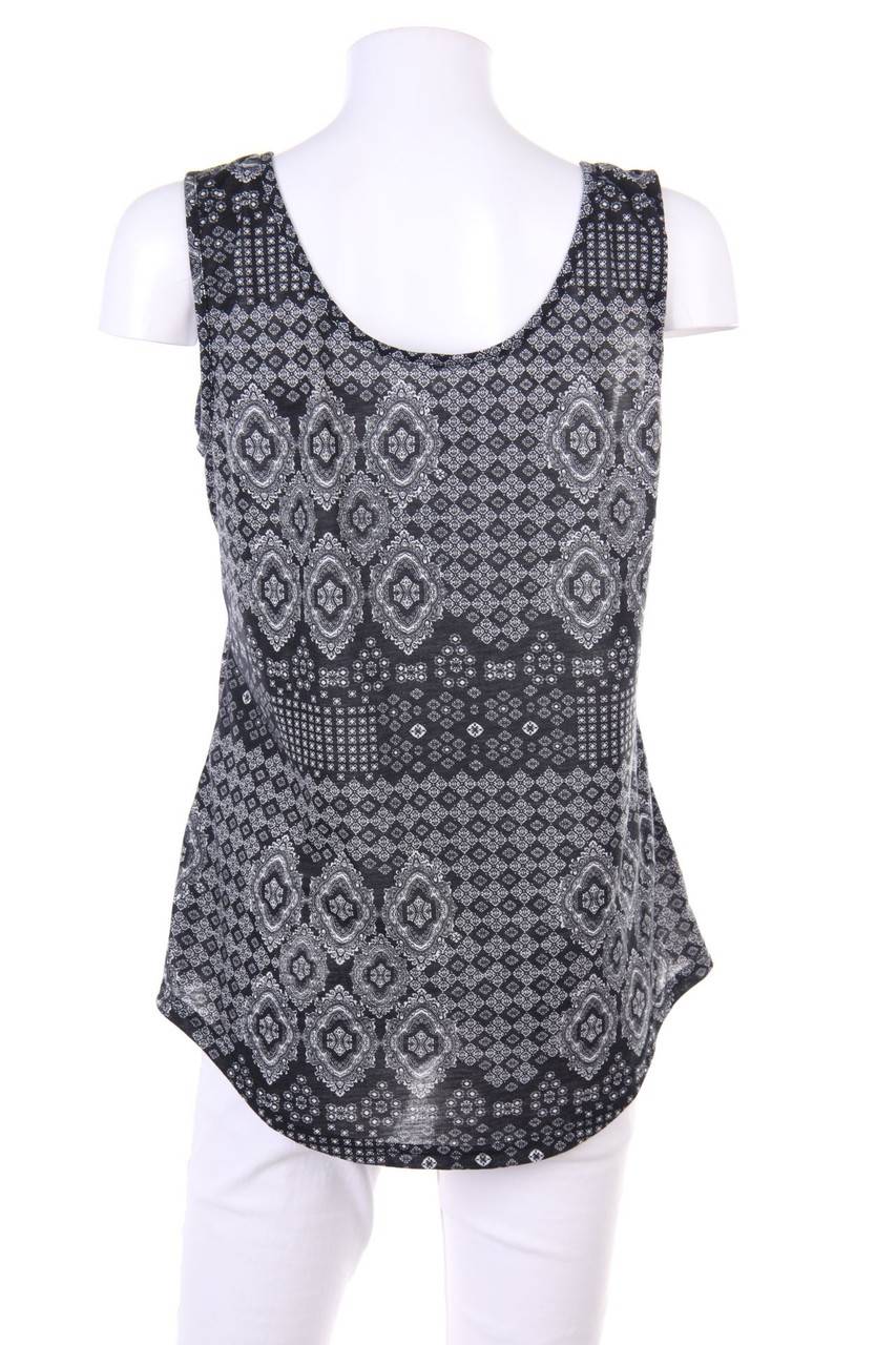 Carou Ohne Label Top Mit Floralem Muster