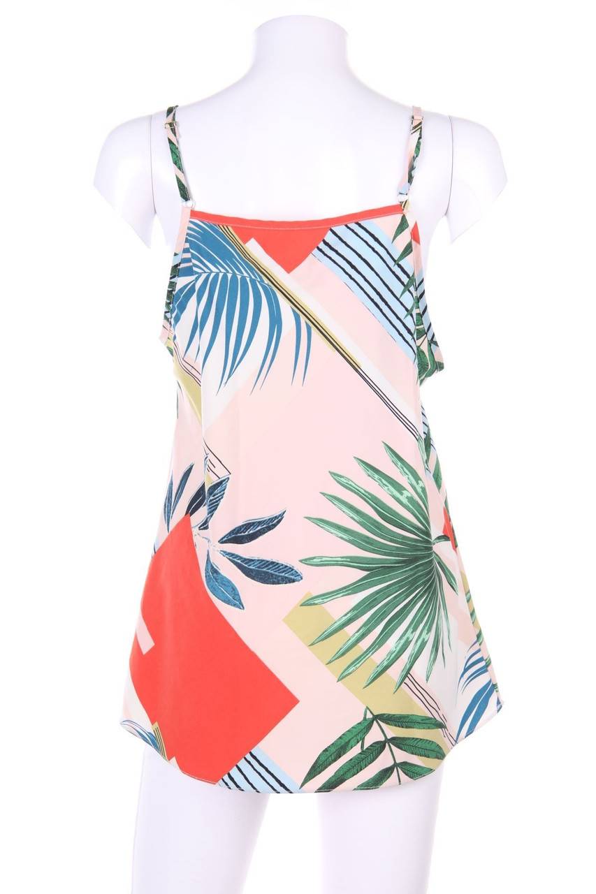 Carou Ohne Label Top Mit Tropical Print