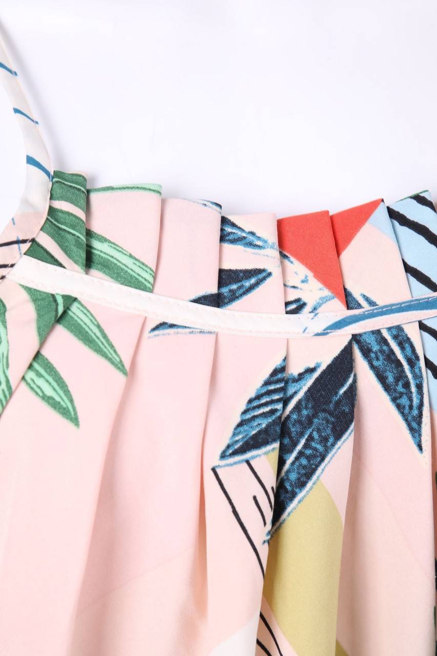 Carou Ohne Label Top Mit Tropical Print