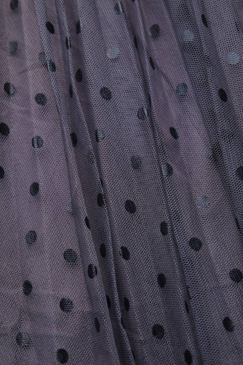 Carou Ohne Label Tüll-Midirock Mit Polka Dots