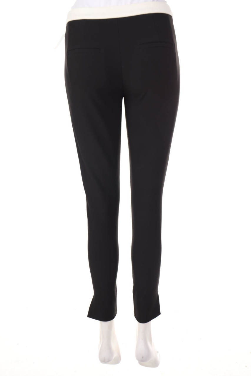 Carou Ohne Label Two Tone-Skinny-Hose Mit Schlitz