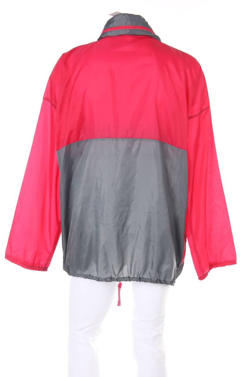 Carou Ohne Label Two Tone-Windbreaker-Jacke