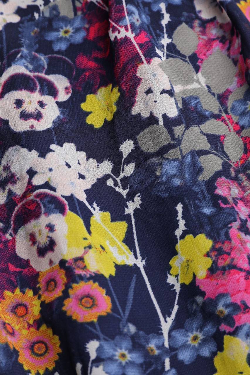 Carou Ohne Label Vokuhila-Kleid Mit Blumen-Print