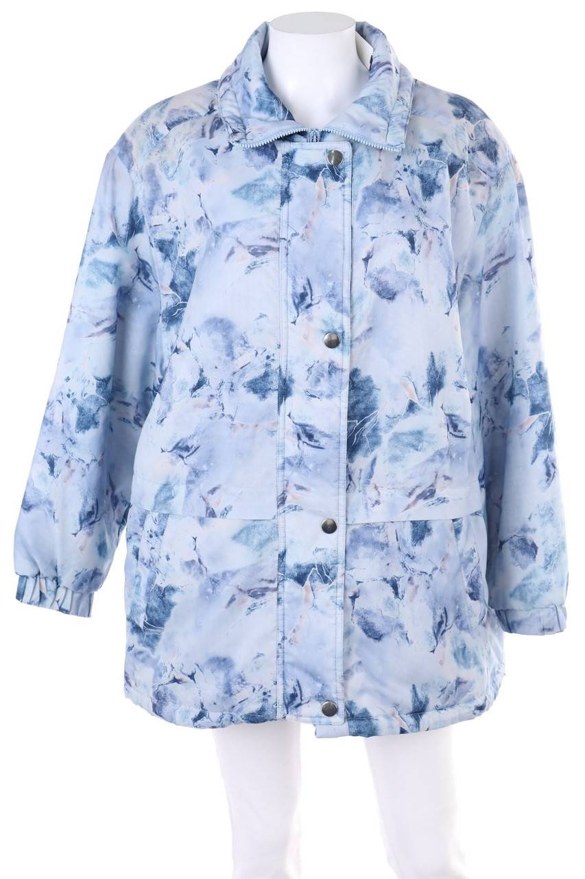 Carou Ohne Label wattierte Jacke mit Print